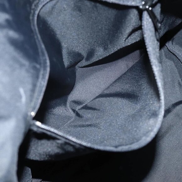 Burberrys Nova Check Blue Label Hand Bag Canvas Navy Auth ti1777 - Picture 13 of 16